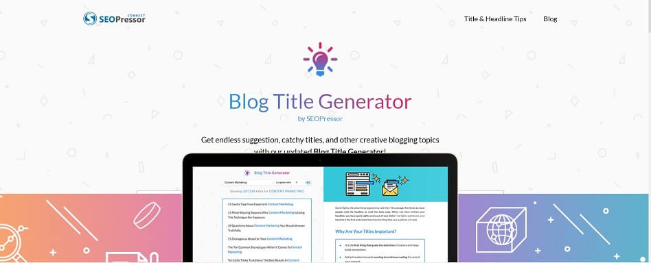 free Blog Title Generator