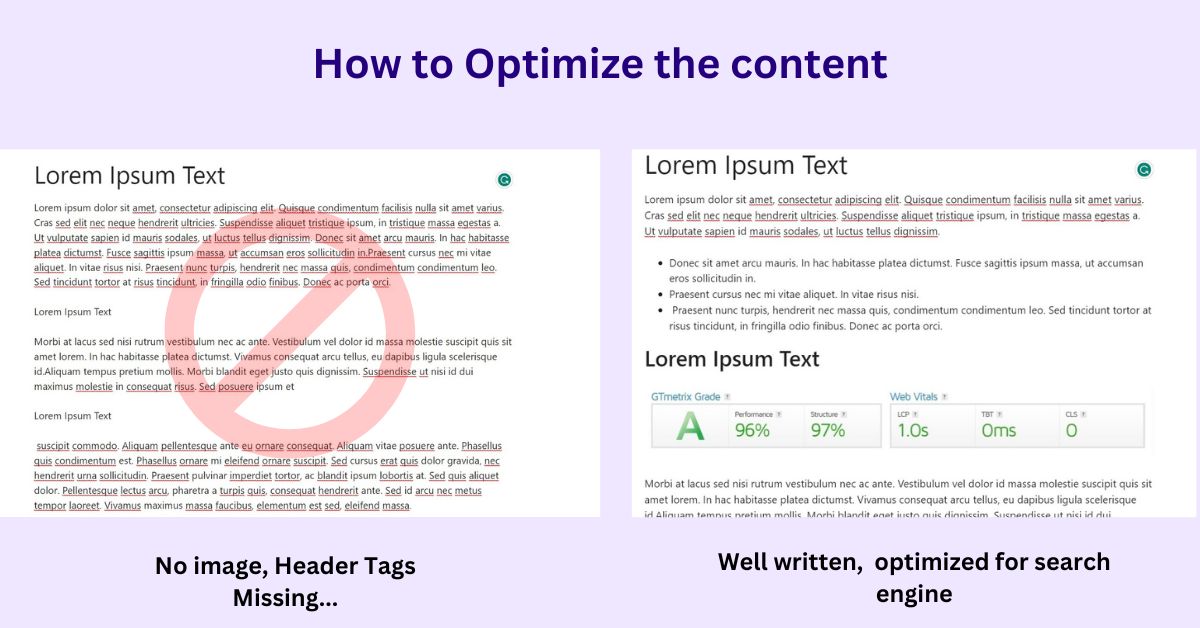 optimize the content What to do when your blog traffic is low? 13 effective traffic tricks 2025