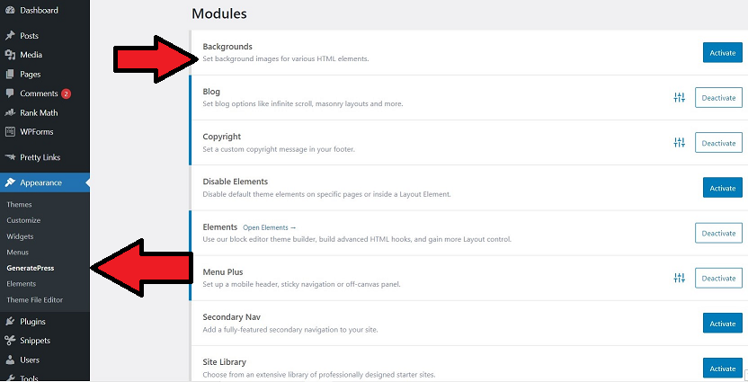 sharedscreenshot GeneratePress Review – The Best and Fastest WordPress Theme 2025