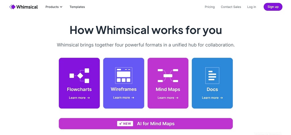 Whimsical: A User-Friendly Flowchart Tool Best UX Writing Tools For UX Writers in 2023