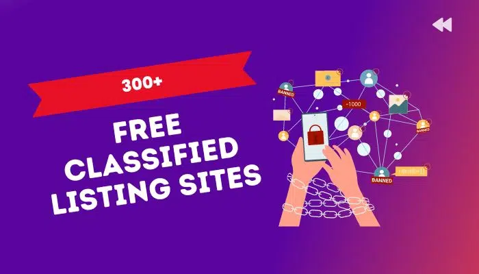 300+ Free Classified Listing Sites