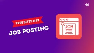 Free Job Posting Sites List: High Traffic