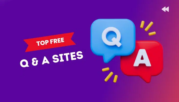 50+ Free Question Answer Sites List