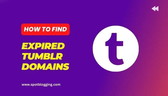 How To Find Expired Tumblr Domains